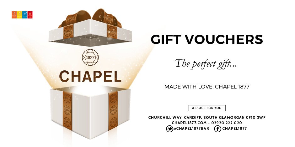 Chape 1877 restaurant gift voucher